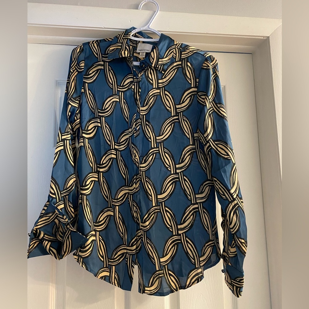 Industry Button Up Blouse